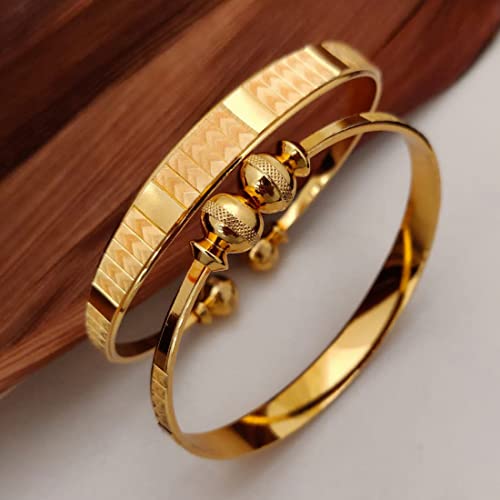Elegant 18k Plated Bracelet Bangle, Size